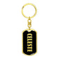 Celeste v02 - Luxury Dog Tag Keychain