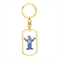 Wizard 01 - Luxury Dog Tag Keychain