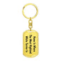 West Highland White Terrier's Home - Luxury Dog Tag Keychain