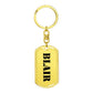 Blair - Luxury Dog Tag Keychain