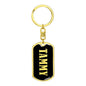 Tammy v02 - Luxury Dog Tag Keychain