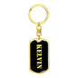 Kelvin v3 - Luxury Dog Tag Keychain