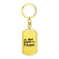 Pekapoo - Luxury Dog Tag Keychain
