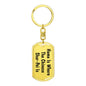 Chinese Shar-Pei's Home - Luxury Dog Tag Keychain