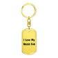 Love My Welsh Cob - Luxury Dog Tag Keychain