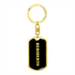 Heriberto v2 - Luxury Dog Tag Keychain