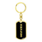 Fernando v3 - Luxury Dog Tag Keychain