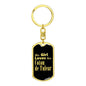 Coton de Tulear v2 - Luxury Dog Tag Keychain