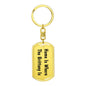 Brittany's Home - Luxury Dog Tag Keychain