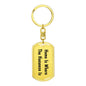 Havanese's Home - Luxury Dog Tag Keychain