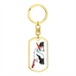 Stork - Luxury Dog Tag Keychain