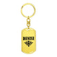 Denise v01a - Luxury Dog Tag Keychain