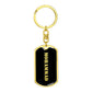 Mohammad v2 - Luxury Dog Tag Keychain