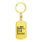 Irish Terrier - Luxury Dog Tag Keychain
