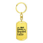 Bearded Collie - Luxury Dog Tag Keychain