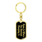 Shetland Sheepdog's Home v2 - Luxury Dog Tag Keychain