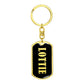 Lottie v02 - Luxury Dog Tag Keychain