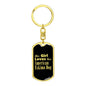 American Eskimo Dog v2 - Luxury Dog Tag Keychain
