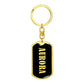 Aurora v02 - Luxury Dog Tag Keychain