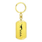 Mama Dinosaur With 4 Hatchlings - Luxury Dog Tag Keychain