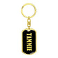 Tammie v02 - Luxury Dog Tag Keychain