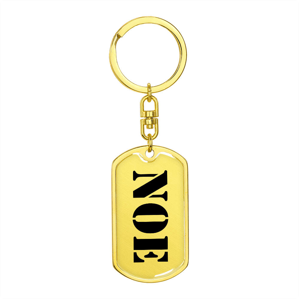 Noe - Luxury Dog Tag Keychain