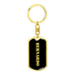 Bernardo v2 - Luxury Dog Tag Keychain