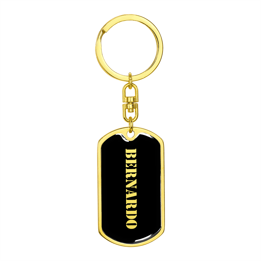 Bernardo v2 - Luxury Dog Tag Keychain