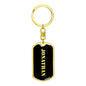 Jonathan v3 - Luxury Dog Tag Keychain