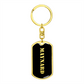 Maynard v2 - Luxury Dog Tag Keychain