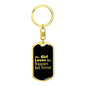 Miniature Bull Terrier v2 - Luxury Dog Tag Keychain
