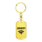 Carolyn v01a - Luxury Dog Tag Keychain