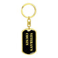 Veteran's Cousin v2 - Luxury Dog Tag Keychain