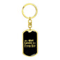 Frenchie v2 - Luxury Dog Tag Keychain