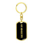Guadalupe v3 - Luxury Dog Tag Keychain