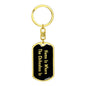 Chihuahua's Home v2 - Luxury Dog Tag Keychain