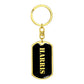Harris v2 - Luxury Dog Tag Keychain