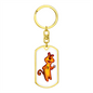 Tiger 03 - Luxury Dog Tag Keychain