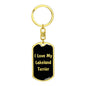 Love My Lakeland Terrier v5 - Luxury Dog Tag Keychain
