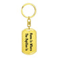 Papillon's Home - Luxury Dog Tag Keychain