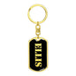 Ellis v3 - Luxury Dog Tag Keychain