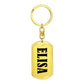 Elisa v01 - Luxury Dog Tag Keychain