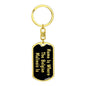 Belgian Malinois's Home v2 - Luxury Dog Tag Keychain