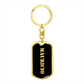 Mauricio v2 - Luxury Dog Tag Keychain