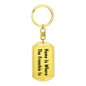Frenchie's Home - Luxury Dog Tag Keychain