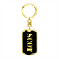 Scot v2 - Luxury Dog Tag Keychain