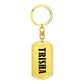 Trisha v01 - Luxury Dog Tag Keychain