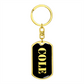 Cole v2 - Luxury Dog Tag Keychain