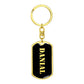Danial v2 - Luxury Dog Tag Keychain