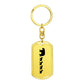 Mama Bear With 4 Cubs - Luxury Dog Tag Keychain